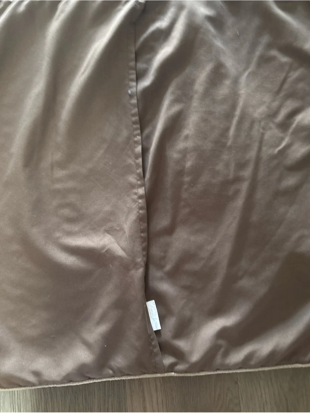Madison Park Velvet Chevron Pillow Shams in Taupe